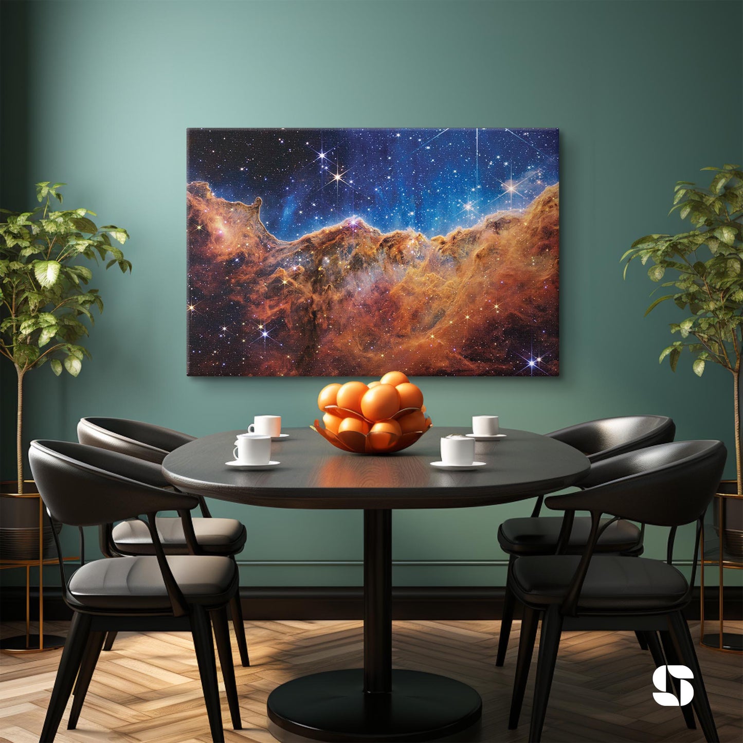 Carina Nebula NASA Deep Field Canvas