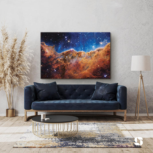 Carina Nebula NASA Deep Field Canvas