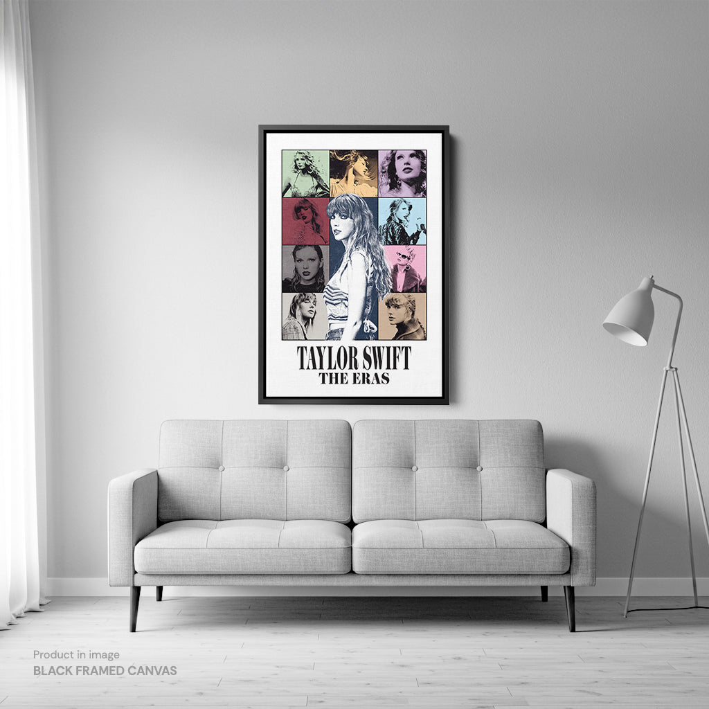 Taylor Swift The Eras Tour Concert Poster - Music Wall Art