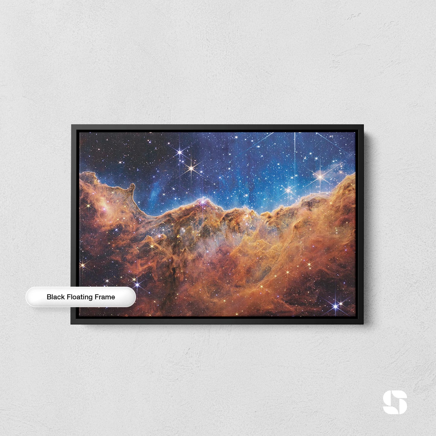 Carina Nebula NASA Deep Field Canvas