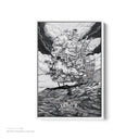 Howl's Moving Castle - Black and White