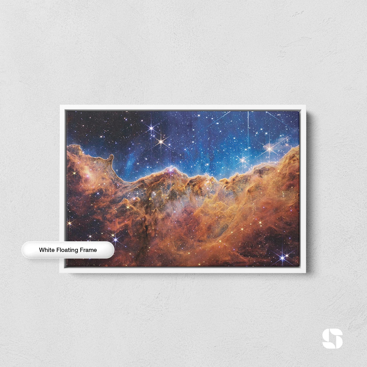 Carina Nebula NASA Deep Field Canvas