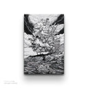Howl's Moving Castle - Black and White
