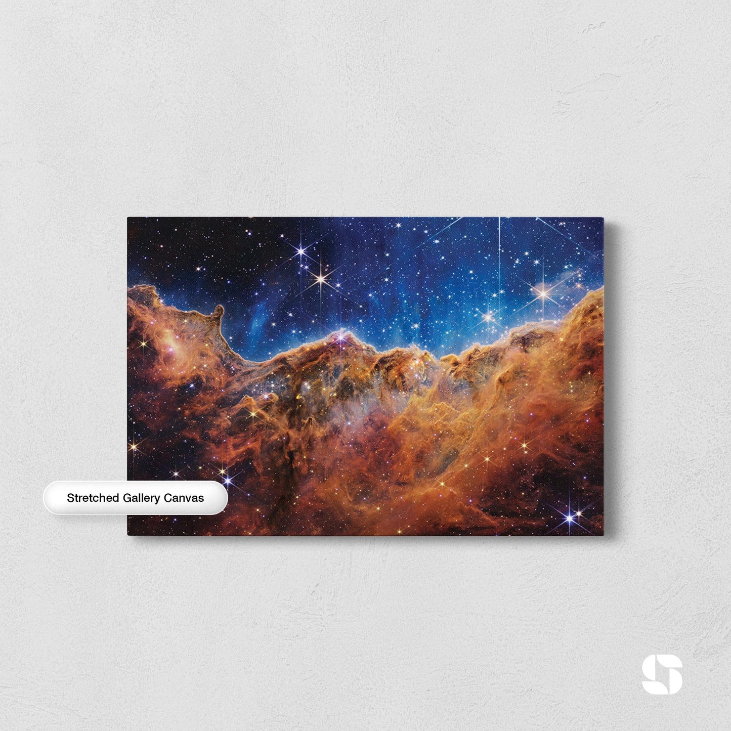 Carina Nebula NASA Deep Field Canvas