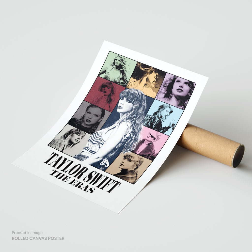 Taylor Swift The Eras Tour Concert Poster - Music Wall Art