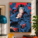 Itachi Crow Jutsu Poster