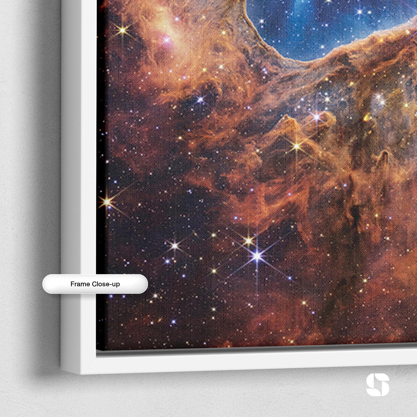 Carina Nebula NASA Deep Field Canvas