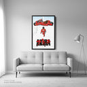 Akira Anime Black Framed Canvas