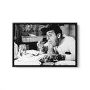 Alberto Sordi Eating Spaghetti Poster