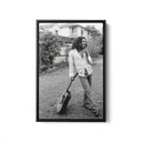 Bob Marley with Guitar Poster