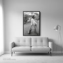 Bob Marley with Guitar Poster