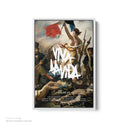 Coldplay - Viva La Vida Album Cover white Framed Canvas