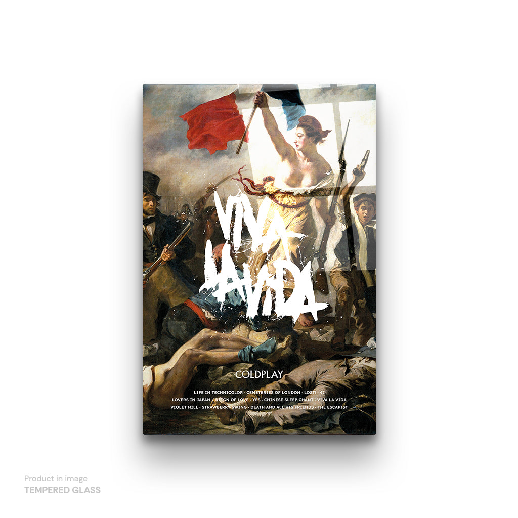 Coldplay - Viva La Vida Album Poster - Music Wall Art | ARTEPEAK