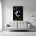Daft Punk - Random Access Memories Album Cover Framed Canvas