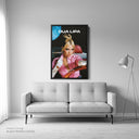 Dua Lipa Future Nostalgia Album Cover Framed Canvas