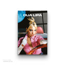Dua Lipa Future Nostalgia Album Cover Glass Wall Art