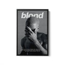 Frank Ocean - Blonde Black Framed Canvas