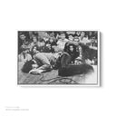 Jim Morrison On The Stage Wall Art