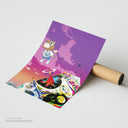 Kanye West Graduation Album Cover Poster