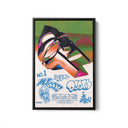 MF Doom Concert Black Framed Canvas