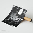 Marvin Gaye Piano Poster