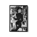 Monica Bellucci Eating Pasta Poster