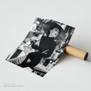 Monica Bellucci Eating Pasta Poster