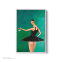 My Beautiful Dark Twisted Fantasy Album Cover White Framed Canvas