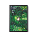  My Neighbor Totoro Black Framed Canvas