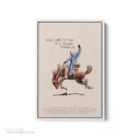 Nadie Sabe Lo Que Va a Pasar Mañana Album Cover White Framed Canvas