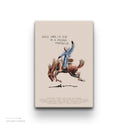 Nadie Sabe Lo Que Va a Pasar Mañana Album Cover Print