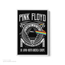Pink Floyd The Dark Side of the Moon White Framed Canvas