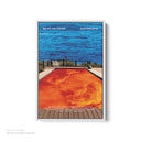 Red Hot Chili Peppers - Californication White Framed Canvas