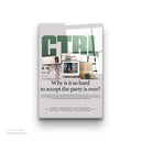 SZA - CTRL Album Glass Wall Art