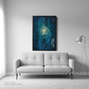 Spirited Away - Black Framed Canvas