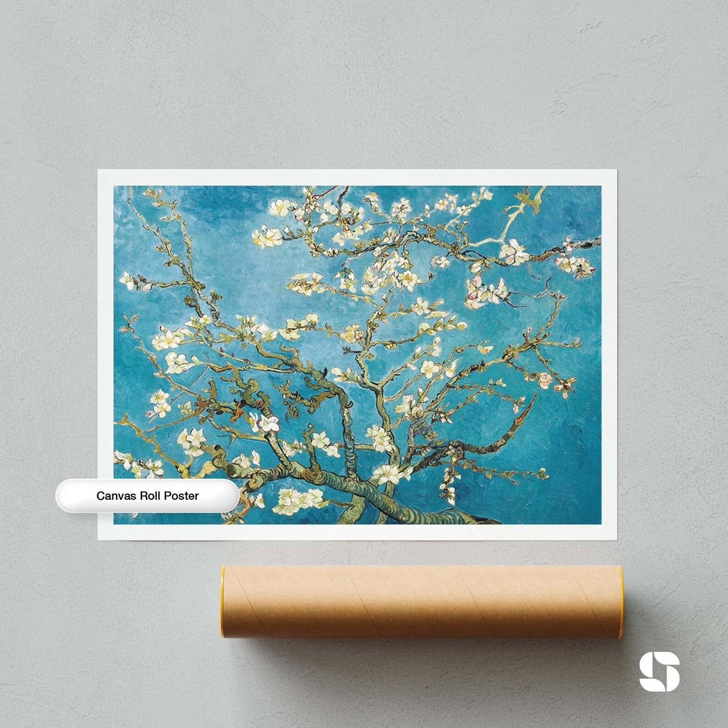 Almond Blossom by Vincent Van Gogh Painting Print