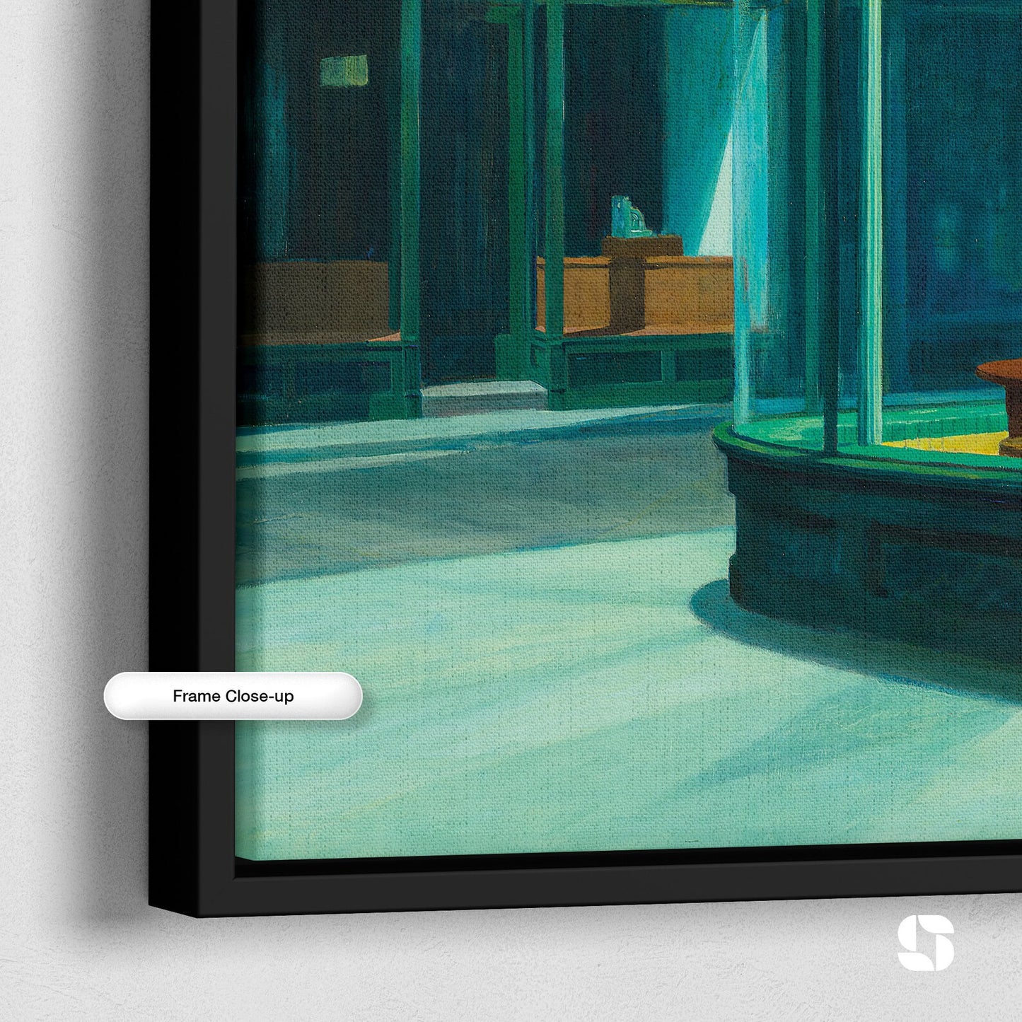 Nighthawk by Edward Hopper Painting Canvas